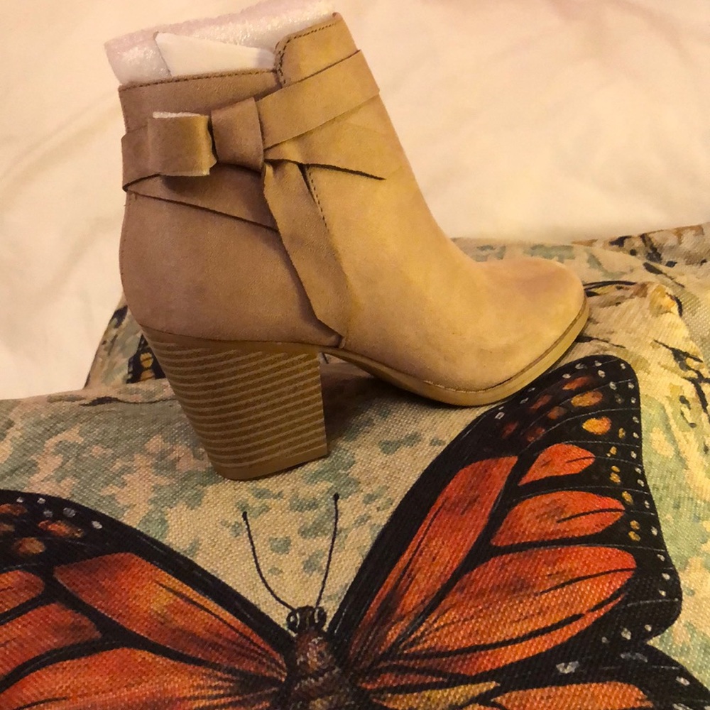 🚫SOLD OUT🚫 LAST ! Best Suede Side Knot Booties - Picture 4 of 8